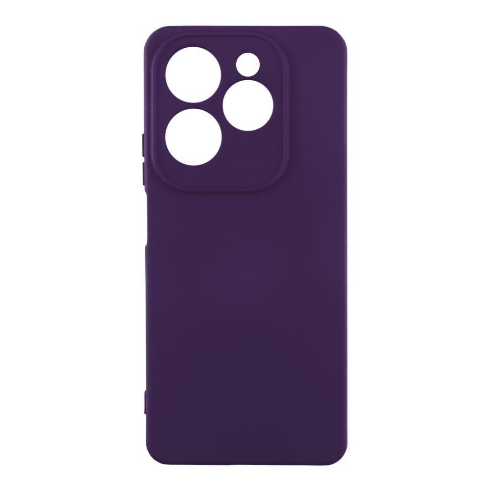 Чохол Silicone Full Camera для Tecno Spark 20 Pro / Infinix 40 4G / Hot 40 Pro 4G  (Purple)-0